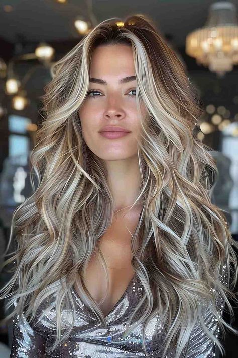 The Best Long Haircuts of 2024 Blonde Balayage With Bangs Long Hair, Balayage Hair With Highlights Blonde, Long Blonde Hair With Layers And Bangs Face Framing, Aesthetic Hair Highlights, Blonde Over 50, 2024 Hair Trends For Women Long, 2024 Long Hair Trends For Women, Textured Long Hair, Short To Long Layers