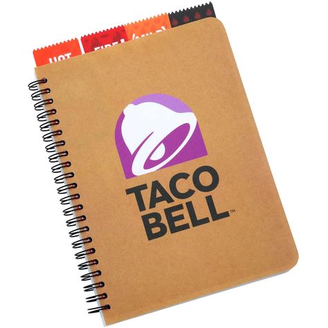 Taco Bell Sauces Tab Journal Wacky Quotes, Taco Bell Sauce Packets, Taco Bell Sauce, Stitches Makeup, Bell Logo, Fast Food Chains, Brown Paper Bag, Good Listener, Mood Light