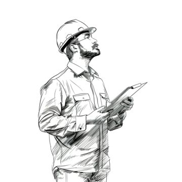 engineer,cartoon,man,construction,helmet,flat design,industry,male,person,work,worker,character,professional,building,project,manager,stand,contractor,drawing,industrial,technician,builder,uniform,isolated,architect,young,job,store Engineer Drawing Sketch, Worker Drawing, Engineer Uniform, Engineer Character, Engineer Cartoon, Construction Helmet, Photoshop Png, Man Png, Man Working