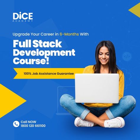 Hello everyone, This is post desgin of full stack development course. A full stack web developer is a person who can develop both client and server software. In addition to mastering HTML and CSS, he/she also knows how to: Program a browser (like using JavaScript, jQuery, Angular, or Vue) Program a server (like using PHP, ASP, Python, or Node) Course Ads Design, Web Development Creative Ads, Software Poster, Course Poster, Full Stack Development, Web Development Course, Coding Tutorials, Adobe Photoshop Design, Ads Campaign