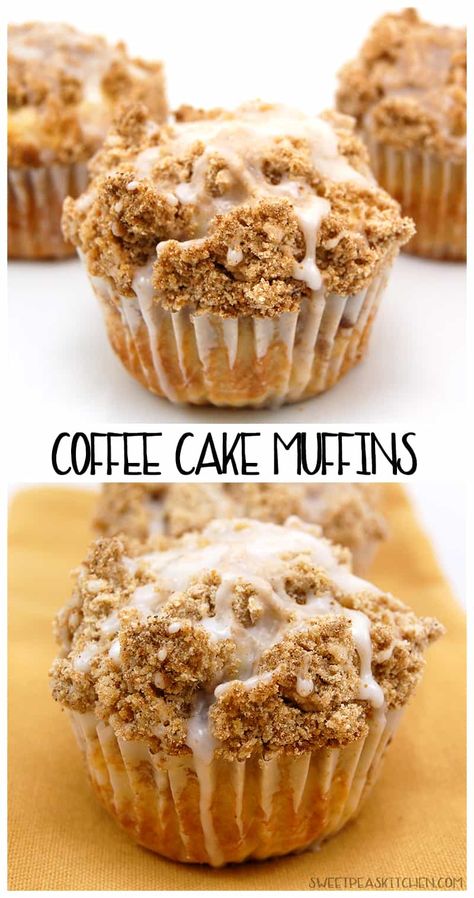 Coffee Cake Muffins Mini Coffee Cake, Cinnamon Coffee Cake Muffins, Coffee Cake Muffin Recipes, Best Muffin Recipe, Resep Muffin, Classic Coffee Cake, Coffee Cake Recipes Easy, Coffee Cake Muffins, Cinnamon Coffee Cake