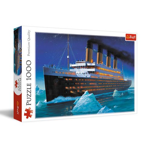 PRICES MAY VARY. puzzle consisting of 1000 parts dimensions: 26.89x18.9x0.2 in ideal for children from 12 years Skill level: Intermediate Memory Exercises, Diy Puzzles, The Titanic, 1000 Piece Puzzle, Puzzle 1000, Puzzle Solving, 1000 Piece Jigsaw Puzzles, Problem Solving Skills, Great Memories