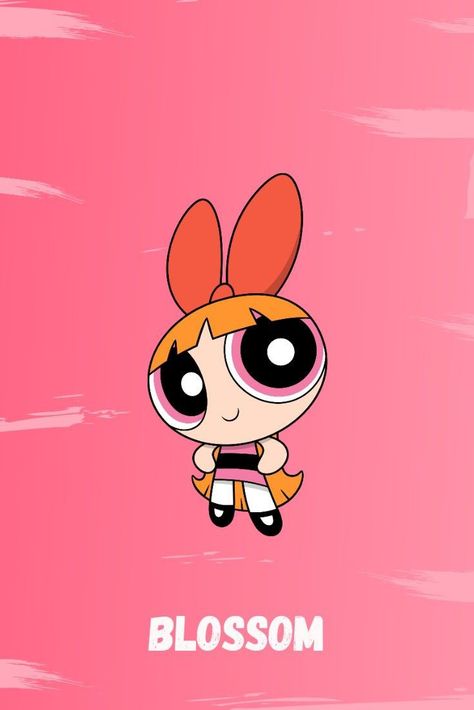 Powerpuff Kızları Blossom, Blossom Wallpaper Powerpuff, Powerpuff Blossom, Blossom Powerpuff, Powerpuff Girls Blossom, Powerpuff Kızları, Blossom Wallpaper, Power Puff Girls, Powerpuff Girls Wallpaper