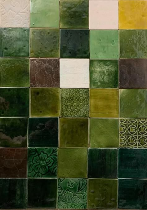 Green And Brown, Wall, Green