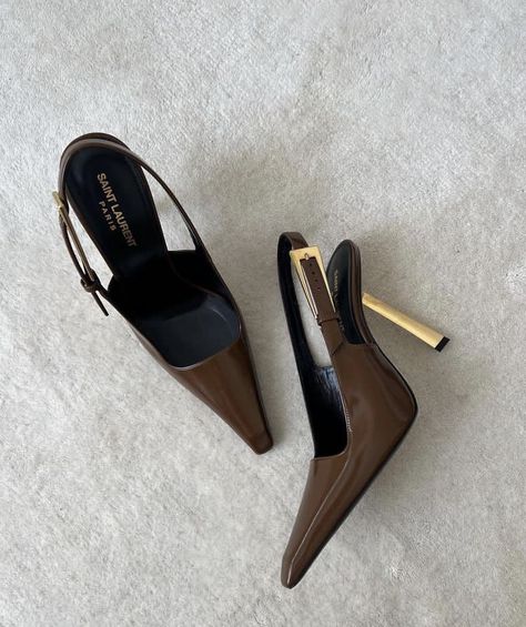 Heels Aesthetic, Shoes Heels Classy, Ysl Heels, Soft Life, Ysl Shoes, Luxury Aesthetic, Fancy Shoes, Girly Shoes, Aesthetic Shoes