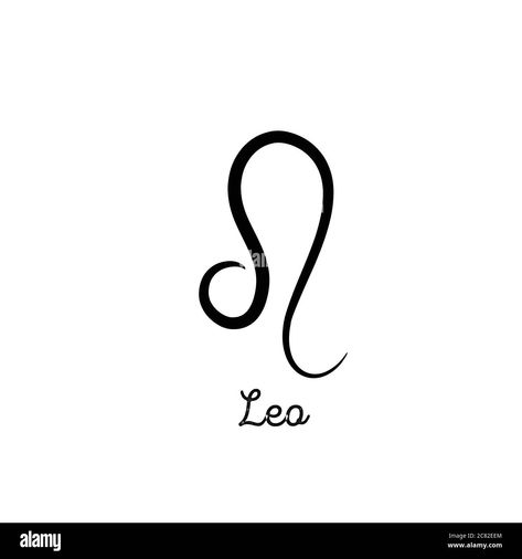 Leo Symbol Tattoo Zodiac, Leo Tattoo Symbol, Leo Zodiac Tattoos Symbols, Leo Horoscope Tattoo, Leo Zodiac Sign Tattoos, Zodiac Leo Tattoo, Leo Line Art, Leo Glyph, Leo Star Sign Tattoo