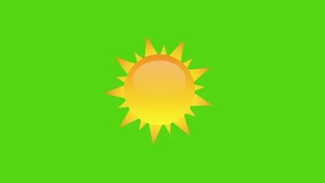 Sun Green Screen, Sun Animation, Green Screen, Green Backgrounds, Design Tutorials, Stock Video, Pattern Design, Screen, Sun