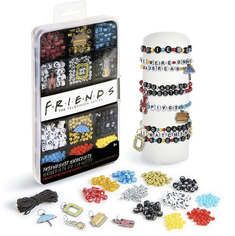 Friendship Bracelet Making, Friends Tv Show Gifts, Angels Friends, Bracelet Making Kit, Friends Merchandise, Bracelets Beads, Fashion Angels, Friends Tv Series, Bracelet Kit