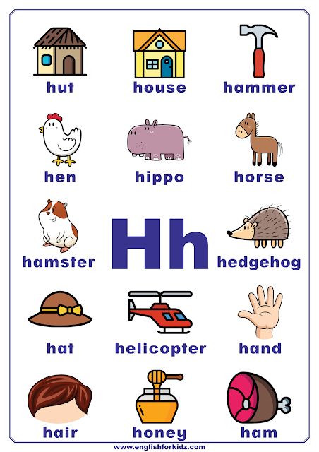 Letter H Worksheets, Flash Cards, Coloring Pages. English alphabet for kids. Letter H words. English Flash Cards, Letter H Kindergarten, H Worksheets For Preschoolers, Letter H Worksheets Kindergarten, Letter H Flashcards, Letter H For Preschoolers, Four Letter Words For Kids, H Is For, Two Letter Words For Kids