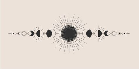 4,064 Moon Phases Cycle Stock Photos, Pictures & Royalty-Free Images - iStock Sun And Moon Cycle Tattoo, Moon Phases Artwork, Moon Phase Hip Tattoo, Moon Cycle Illustration, Sun And Moon Phases Tattoo, Moon Cycle Aesthetic, Moon Cycle Drawing, Simple Moon Phases Tattoo, Moon Cycle Art