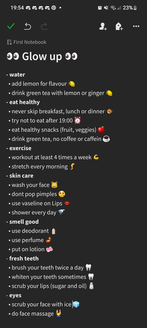 Glow up, Checklist, notes, healthy Boys Life Style, Men Training Aesthetic, Best Daily Workout Routine, Healthy Routine For Men, Best Skin Care For Men, Hygenic Tips For Men, Mens Glowup Tips, Glow Up Challenge Men, Men Tips Hacks