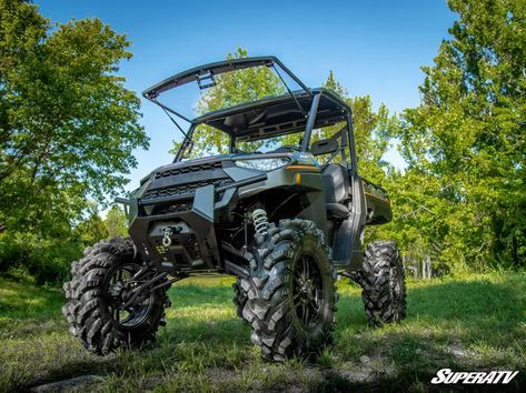 We’re going beyond the standard stuff like windshields, doors, mirrors, and lights. If you want to go big and ride hard, you need these upgrades. Texas Edition, Polaris Ranger Xp 1000, Gear Reduction, Atv Accessories, Polaris Ranger, Atv Quads, Truck Accessories, Crew Cab, Lift Kits