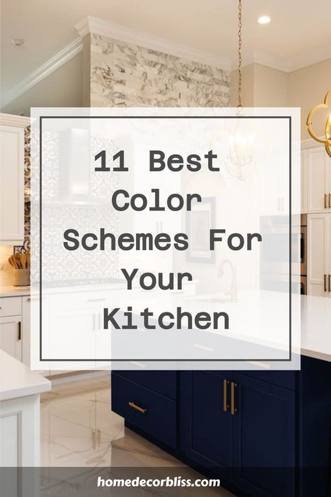 11 Best Color Schemes For Your Kitchen Color Tile Backsplash Kitchen, Kitchen Appliance Colors Schemes, Color Pallets For Kitchen, Gray Kitchen Color Schemes, Kitchen Bright Colors Ideas, Kitchen Combinations Ideas, Kitchen Combos Colour Palettes, Mood Board Kitchen Color Schemes, Backsplash For Gray Kitchen Cabinets