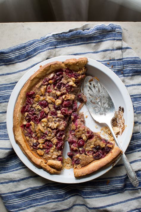 Cranberry Walnut Pie — Edible Boston Cranberry Walnut Pie, Maple Ice Cream, Thanksgiving Tables, Walnut Pie, Thanksgiving Foods, Cranberry Pie, Christmas Pie, Custard Filling, Celebrating Christmas