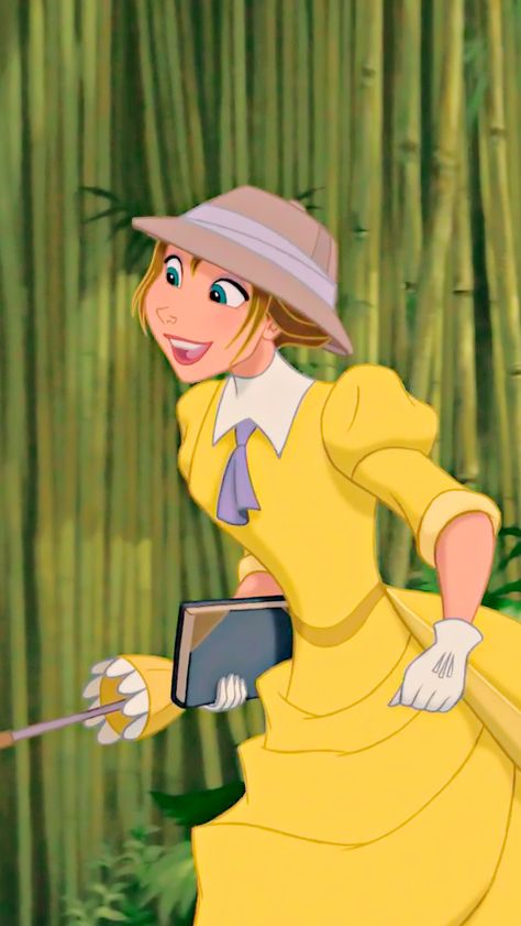 *JANE PORTER ~ Tarzan, 1999 Tarzan Wallpapers, Jane From Tarzan, Disney Jane, Tarzan 1999, Disney Heroines, Tarzan Disney, Tarzan And Jane, Jane Porter, Foto Disney