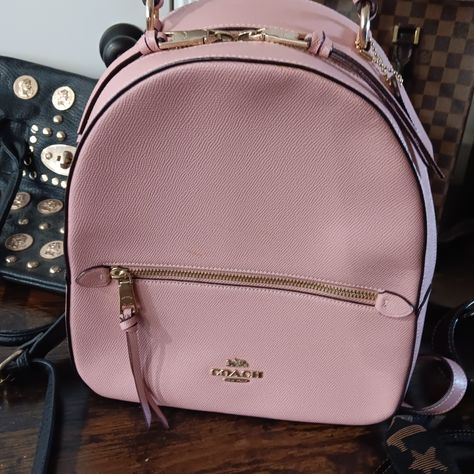 Pale Pink Coach Backpack Only Used 1x Coach Backpack, Bags Coach, Coach Handbags, Pale Pink, Coach Bags, Backpacks, Handbags, Pink, Women Shopping