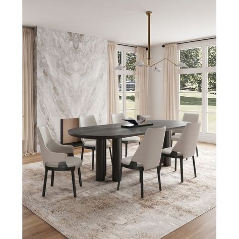 Manhattan Comfort Kara Modern Velvet Upholstered Dining Chair Set - Bed Bath & Beyond - 40184207 All About Love, Manhattan Comfort, Dining Chairs Set, Modern Blue, Arm Chairs, Dining Room Bar, Furniture Dining Chairs, Table Seating, Everly Quinn