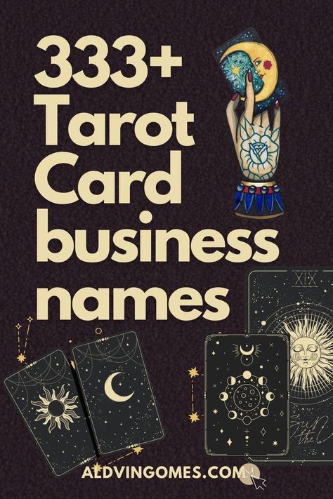 #Magic_Names #Witchy_Business_Names #Tarot_Business_Cards #Tarot_Reading_Business Witchy Business Names, Tarot Business Cards, Tarot Reading Room, Tarot Reading Business, Tarot Knowledge, Tarot Card Meanings Cheat Sheets, Magic Names, Crystals And Tarot, Free Tarot Cards