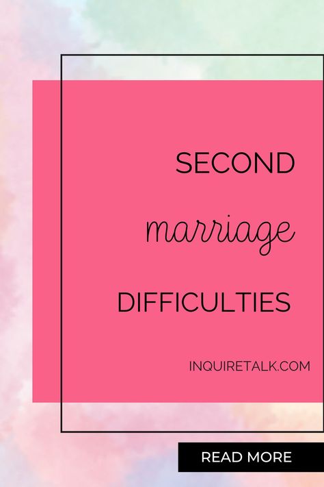 Second marriage difficulties and strategies for overcoming them Second Marriage Quotes, Second Marriage, Ready For Marriage, Moving In Together, Marriage Quotes, It Takes, Counseling, Got Married, Getting Married