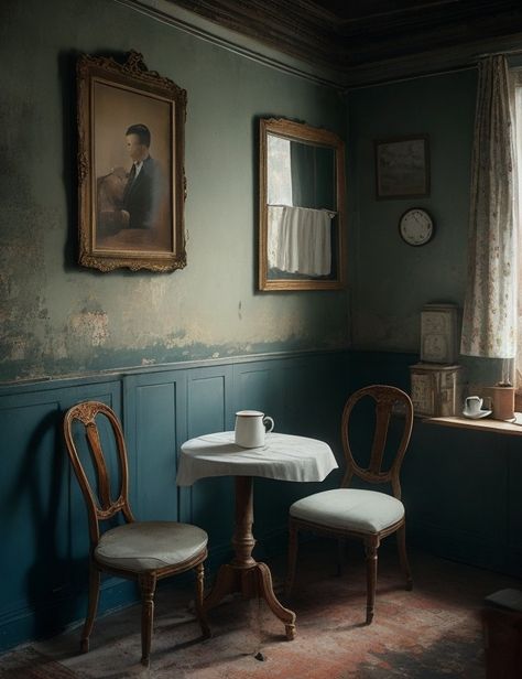 1890s Aesthetic Room, Interior Spaces Photography, Room Reference Photo, Old House Living Room, Dusty House, Old Interior, Background References, Background Reference, Musical Chairs