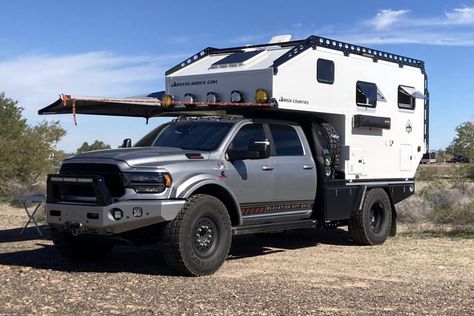 10 Best Flatbed Truck Campers for Overlanding and Off-Road Exploration | Truck Camper Adventure Flatbed Truck Camper, Flatbed Truck Ideas, Flatbed Camper, Wrangler Camping, Jeep Wrangler Camping, Overland Camper, Expedition Overland, Truck Diy, Flatbed Truck