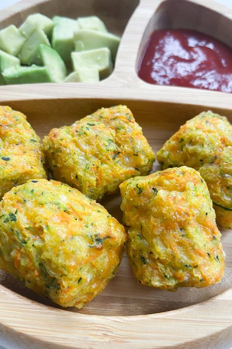 Zucchini Potato Carrot Recipes, Zucchini Tots For Baby, Baby Tots Recipe, Baby Veggie Nuggets, Zucchini Recipes Toddler, Toddler Vegetable Recipes, Zucchini Recipes Baby, Zucchini For Babies, Zucchini Recipes For Baby