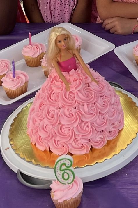 Barbie floral skirt cake Celebration Cakes, Floral Skirt, Special Occasion, Collage, Skirt, Celebrities, Cake, Floral, Pins