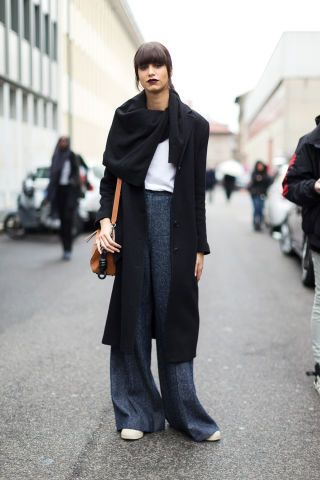 Ciao Milano, Large Pants, Milan Fashion Week Street Style, Street Style 2016, Milan Street Style, W Magazine, Stylish Pants, Looks Street Style, Autumn Street Style