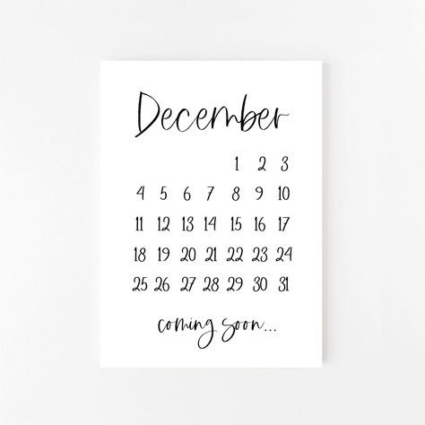 January Due Date, September Kalender, 2024 Pregnancy Announcement, Creative Baby Announcements, Printable December Calendar, Pregnancy Due Date, January Month, Announcement Photoshoot, February Calendar