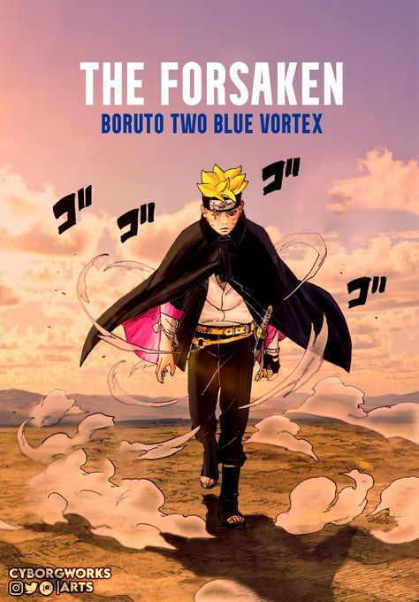 Vortex Art, Karma Seal, Baruto Manga, V Jump, Upcoming Anime, Boruto Characters, Boruto Next Generation, Uzumaki Boruto, Anime Episodes