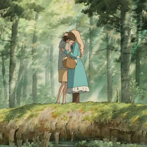 Marnie Was There, When Marnie Was There, Studio Ghibli Background, Studio Ghibli Characters, Abandoned Mansion, Ghibli Artwork, Mysterious Girl, Studio Ghibli Movies, Seaside Town