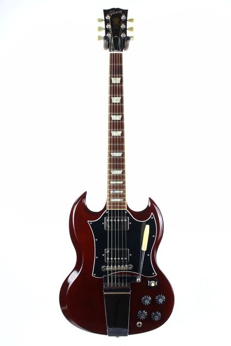 2000 Gibson Angus Young SG Standard Signature Model Maestro Angus Young Guitar, Gibson Sg Guitar, Sg Guitar, Gibson Sg Standard, Angus Young, Gibson Sg, Cool Guitar, Gibson, Lamborghini