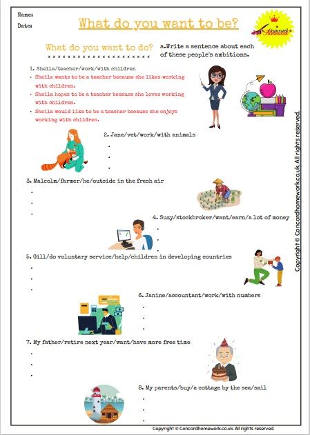 What do you want to be English worksheet pdf #learnenglish #english #vocabulary #englishteacher #ielts #studyenglish #englishvocabulary #grammar #englishtips #speakenglish #englishlanguage #englishgrammar #englishlearning #learning #ingles #learningenglish #s #englishclass #toefl #learnenglishonline #esl #aprenderingles #idioms #education #learn #language #englishonline #englishcourse #vocab #bhfyp #english worksheets What Do You Want To Be Worksheet, Adjectives Grammar, Writing Comprehension, Writing Sentences, Weather Vocabulary, English Worksheets For Kindergarten, Learn Language, Simple Past Tense, Subject And Predicate