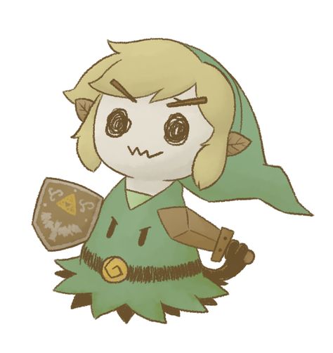 mimikkyu link Ghost Pokemon, Cute Pokemon Pictures, Wind Waker, Nintendo Art, Cute Pokemon Wallpaper, Zelda Art, Legend Of Zelda Breath, Twilight Princess, Pokemon Fan Art