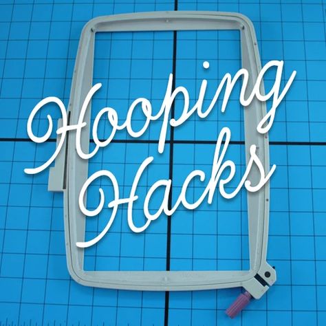 Helpful Hooping Hacks | Sew Inspired by Bonnie Machine Embroidery On Stretched Canvas, Machine Embroidery For Beginners, Machine Embroidery Ideas, Machine Embroidery Basics, Embroidery Basics, Machine Embroidery Gifts, Embroidering Machine, Janome Embroidery, Machine Embroidery Designs Projects