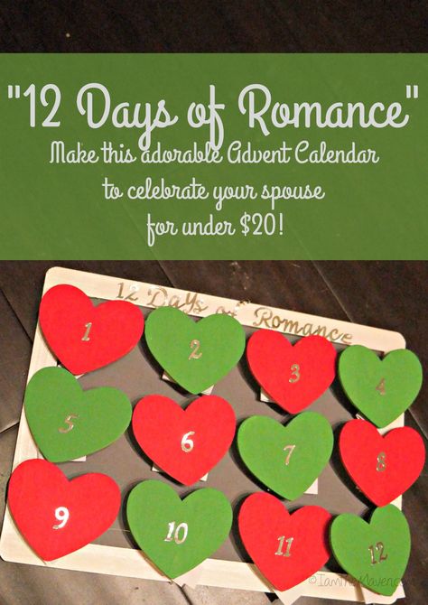 Make this adorable Advent Calendar to celebrate your spouse for under $20 #KYTrySomethingNew AD Romantic Advent Calendar, Cute Valentines Day Outfits, Holiday Chaos, Romantic Adventures, Romantic Christmas, Diy Calendar, Diy Advent Calendar, Christmas Calendar, Romantic Date Ideas