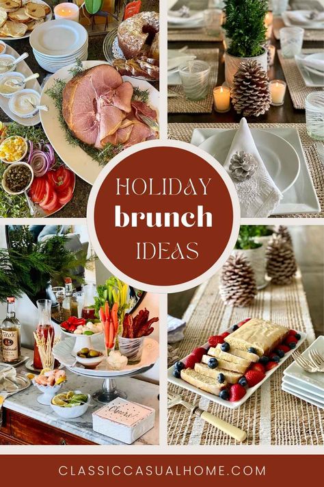 Christmas Family Brunch And Victorian Homes in SF | Classic Casual Home Holiday Brunch Ideas Christmas, Brunch Ideas Christmas, Holiday Brunch Ideas, Christmas Brunch Decorations, Christmas Brunch Party, Christmas Brunch Menu, Holiday Brunch Recipes, Christmas Brunch Recipes, Ladies Brunch