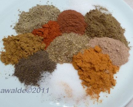 Ras el hanout is a North African Spice and its name translates loosely to House Blend. It can contain as many as 50 ingredients including rosebuds and Spanish fly. This is a simple mix Im submitting here. Ive been lucky to be given some, but Ill be posting recipes using it, so thought others might like this recipe.Its apparently good for poultry, rabbit, pork, seafood eggs, vegetables, soups, tagines, braises, sautes, roasts, pastas, risotto and cooked pulses, It can also be mixed with flour ... Ras Al Hanout, Tagine Cooking, Herb Salt, African Spices, Zesty Italian Dressing, Spice Mix Recipes, Moroccan Spices, Dry Rubs, Seasoning Blends