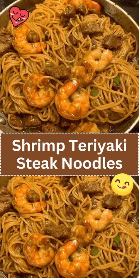 Steak Noodles, Steak Teriyaki, Shrimp Teriyaki, Teriyaki Noodles, Teriyaki Steak, Steak And Broccoli, Teriyaki Shrimp, Shrimp Noodles, Steak Pasta