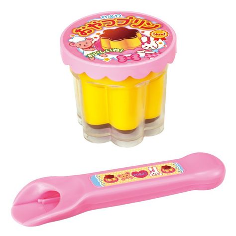 Kawaii Toys, Toy Food, Kawaii Core, Baby Alive, Kawaii Food, All Things Cute, Cute Toys, Puddings, Flan