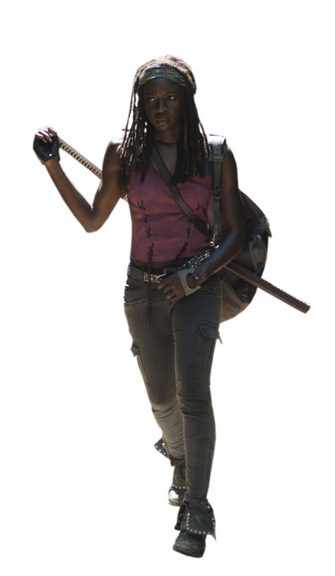 walking dead michonne | Michonne The walking dead render by twdmeuvicio Michonne Grimes, The Walking Dead Michonne, List Of Aesthetics, Walking Dead Characters, Danai Gurira, Cake Inspo, Fear The Walking Dead, Hello Kitty Pictures, Stuff And Thangs