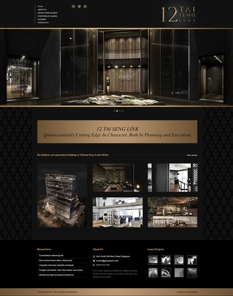 Luxury Property Brochure Design Concept on Behance Luxury Edm Design, Luxury Broucher Design, Luxury Portfolio Design, Luxury Presentation Design, Black And Gold Website, Property Brochure Design, Luxury Design Graphic, Luxury Layout, Luxury Graphic Design