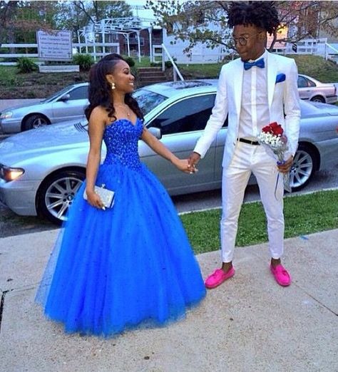 Hoco Suits, Prom Suit And Dress, Baddie Prom, Prom 2k22, Prom Dates, Bride Reception Dresses, Blue Mermaid Prom Dress, Prom Goals, Prom Couples