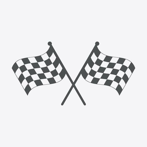 Vector racing flag icon. black and white... | Premium Vector #Freepik #vector #start-flag #racing-flag #start-finish #finish-flag Racing Flags Tattoo, Art Inspired Tattoos, Flag Illustration, Racing Flag, Red Race, Inspired Tattoos, Flag Tattoo, Flag Icon, Flag Vector