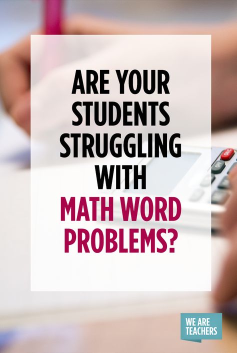 math-word-problems Word Problem Strategies, Teaching Word Problems, Math Story Problems, Math Centers Middle School, Math Talk, Upper Elementary Math, Math Problem Solving, We Are Teachers, Learning Tips