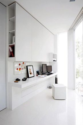 Bureau Warm Minimalist Home, Små Rum Lidt Plads, Minimalist Dekor, Interior Kantor, Minimalist Home Office, Study Nook, Design Del Prodotto, Minimalist Home Decor, Kuta