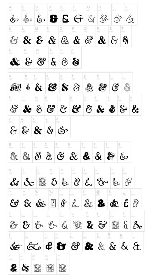 And Symbol Font, Ampersand Logo Design, Ampersand Lettering, Ampersand Meaning, Ampersand Typography, Ampersand Font, Ampersand Tattoo, Ampersand Decor, Ampersand Logo