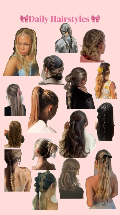 Creative and cute hairstyles for school, workouts, fun, dates, e.t.c