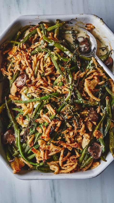 There's a reason we named this one of our best recipes. Best Green Bean Casserole, Greenbean Casserole Recipe, Thanksgiving Recipes Side Dishes, Holiday Eating, Thanksgiving Dishes, Green Bean Casserole, Bean Casserole, Veggie Side Dishes, Thanksgiving Menu