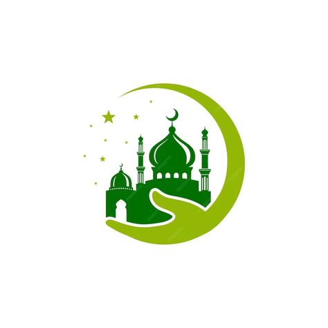 Premium Vector | Vector mosque icon silhouette logo vector design isolated on hand illustration Ramadan Logo, Muslim Logo, Mosque Icon, Frame Mockup Free, Store Logo Design, Islamic Logo, Eid Moon, Eid Wishes, Report Design Template